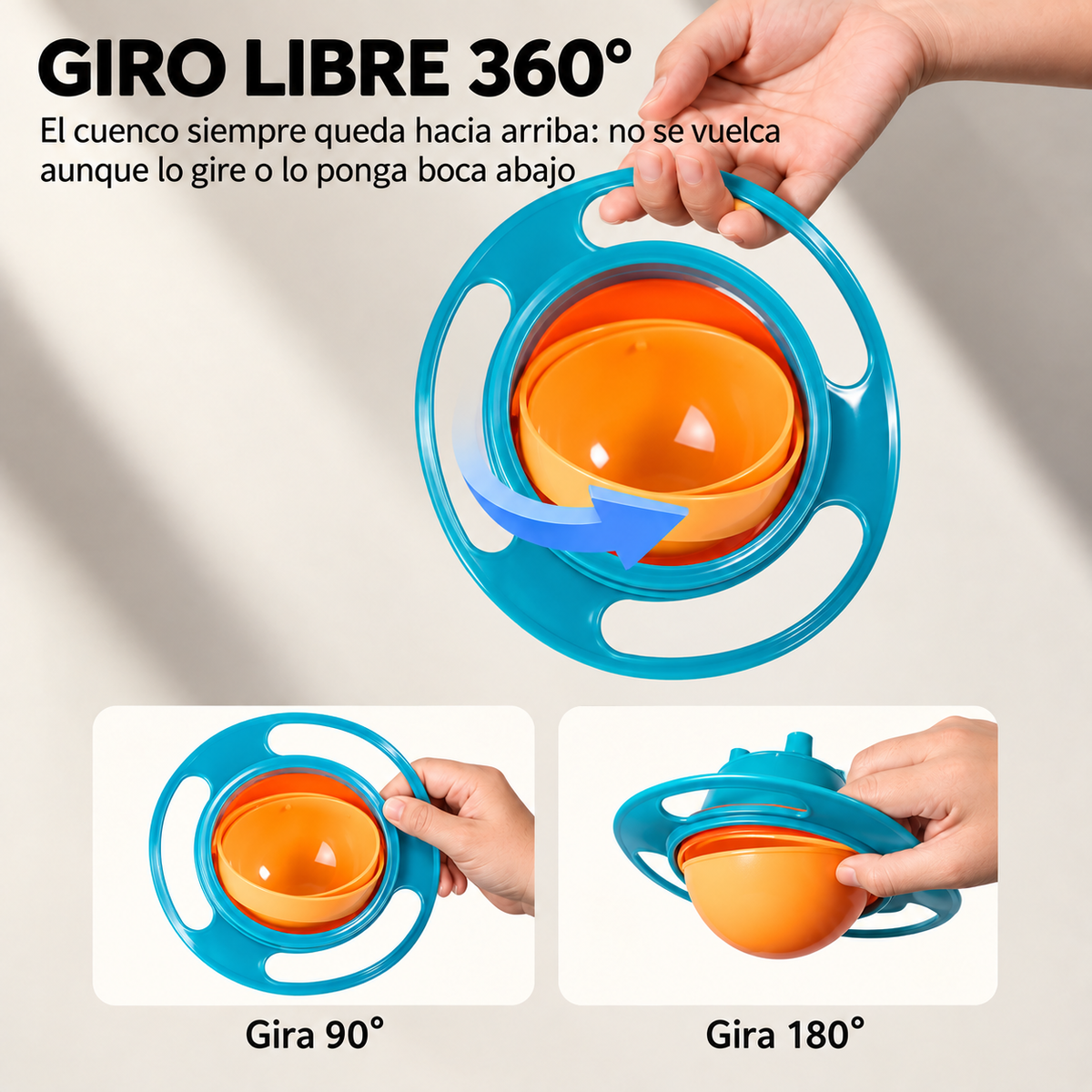 Bowl Antiderrame para Niños